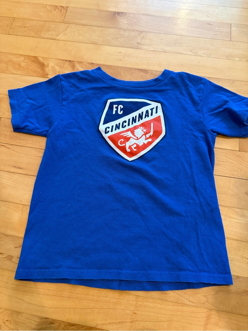 FC Cincinnati Blue Kids Logo Tee